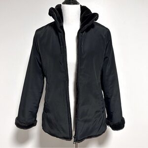 MARC NewYork Reversible Faux Fur Coat